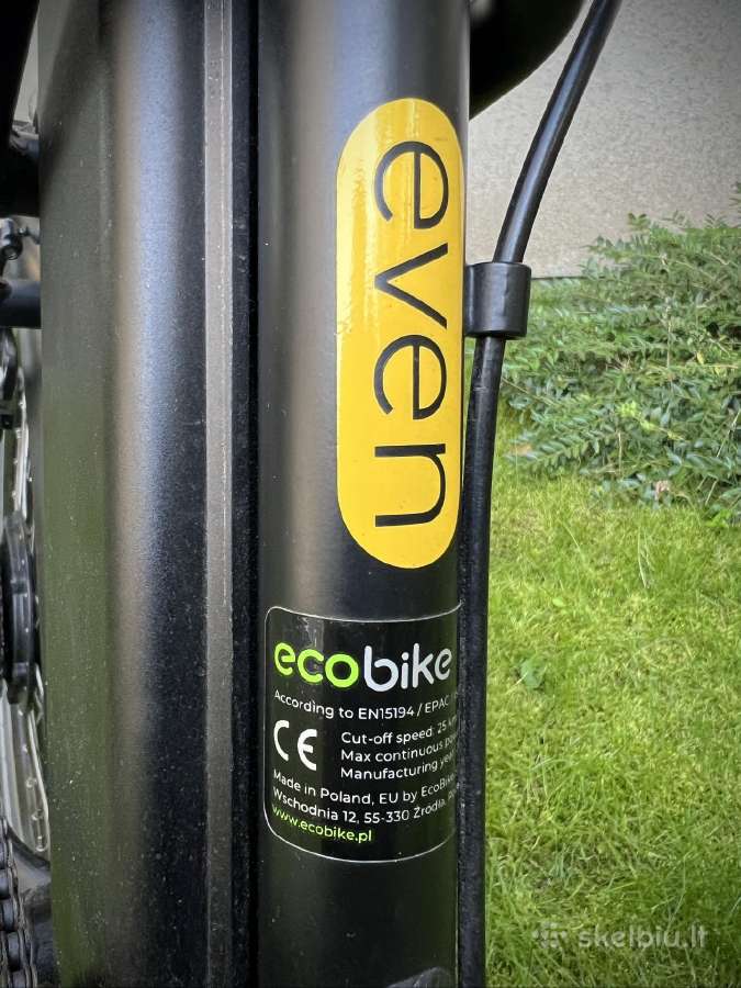 Elektrinis sulankstomas Ecobike Even - nuotraukos Nr. 18