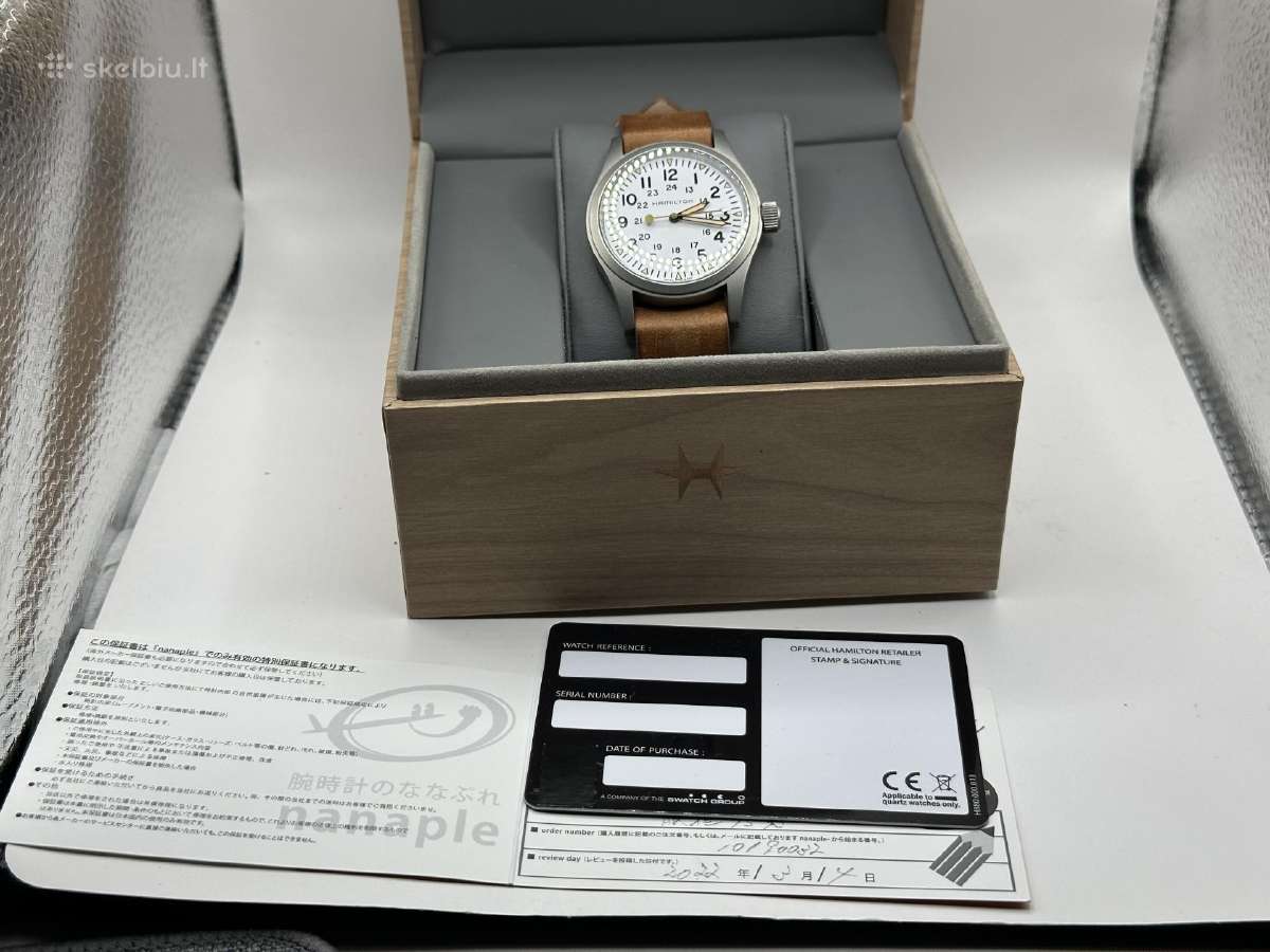 Hamilton Khaki Field Mechanical 38mm - nuotraukos Nr. 8