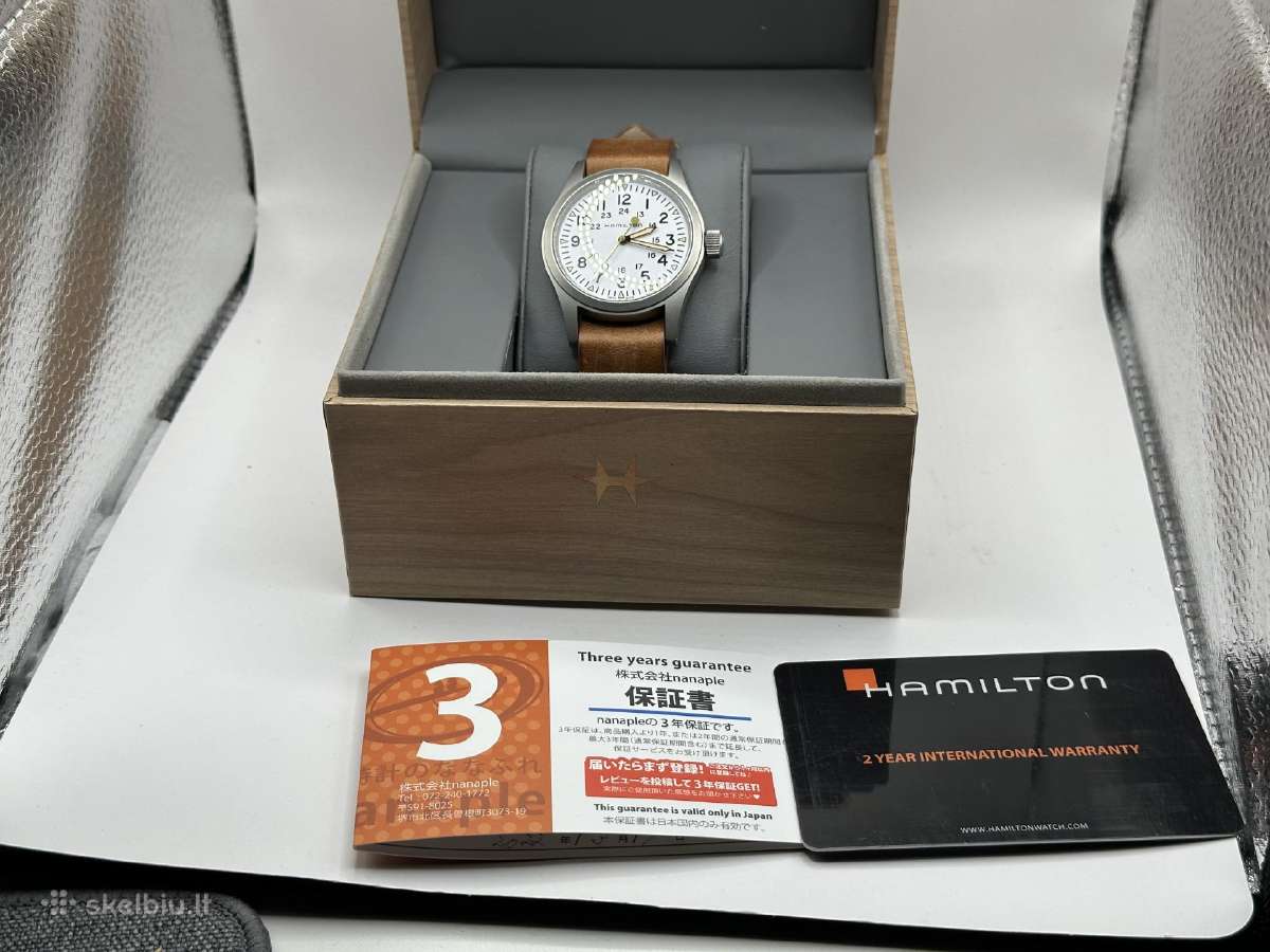 Hamilton Khaki Field Mechanical 38mm - nuotraukos Nr. 9