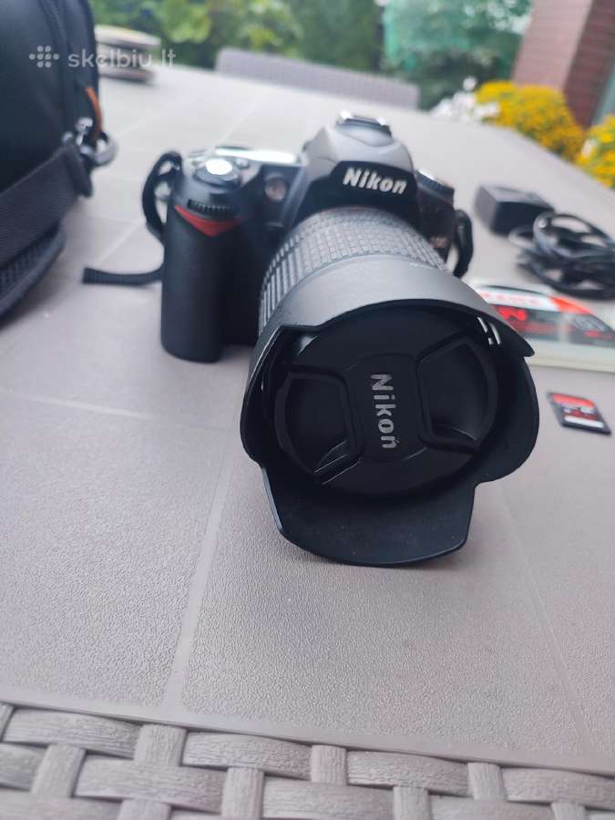 Nikon D90 + Nikkor 18-105mm Vr pilnas komplektas - nuotraukos Nr. 4