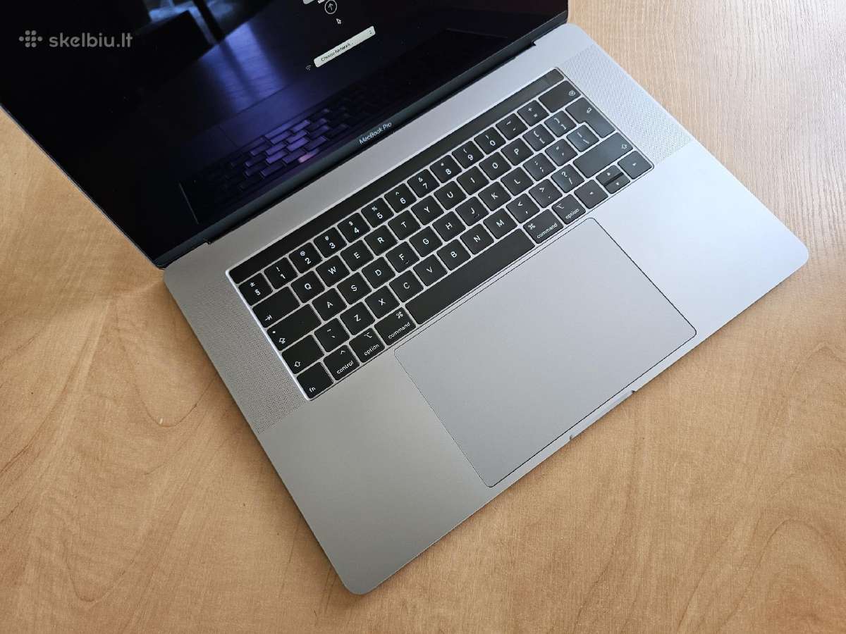 Apple MacBook Pro 15-inch, 2018, i7, 512ssd,16ram - nuotraukos Nr. 2