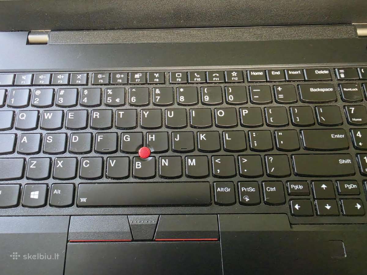 Lenovo Thinkpad P15v Gen 1.i7-10750h. 32/512 GB. - nuotraukos Nr. 3