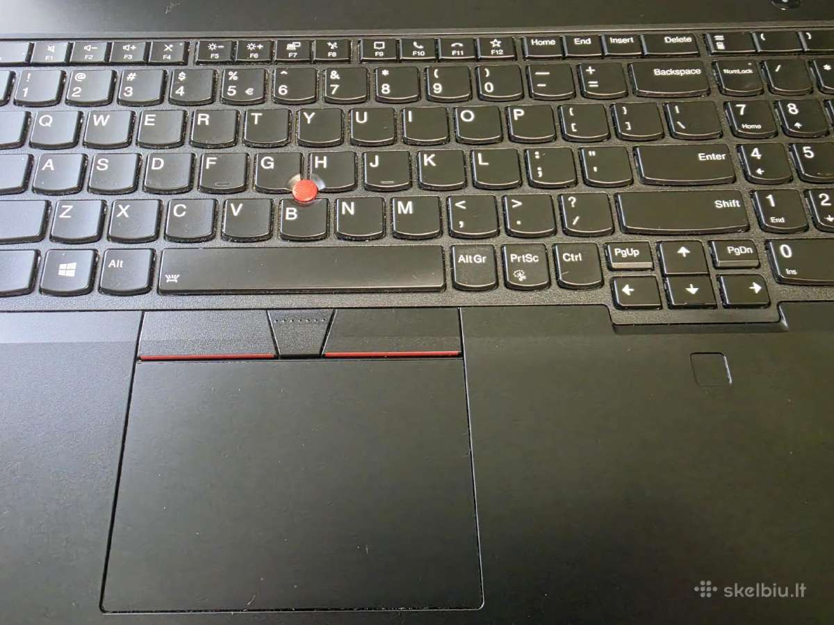 Lenovo Thinkpad P15v Gen 1.i7-10750h. 32/512 GB. - nuotraukos Nr. 4