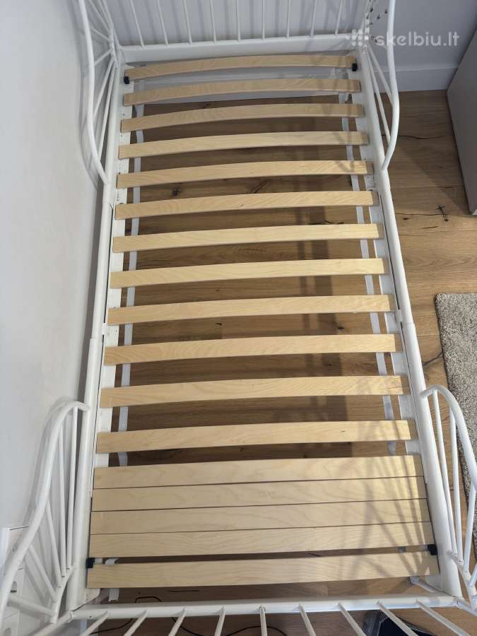 Parduodama vaikiška lova, reguliuojamas ilgis - nuotraukos Nr. 3