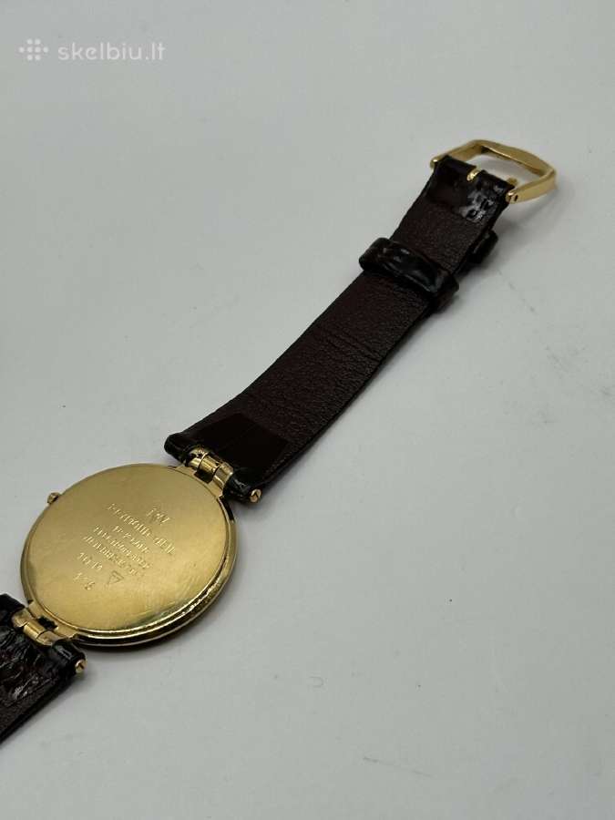 Vintažinis Raymond Weil Geneve, 18k paauksuotas - nuotraukos Nr. 10