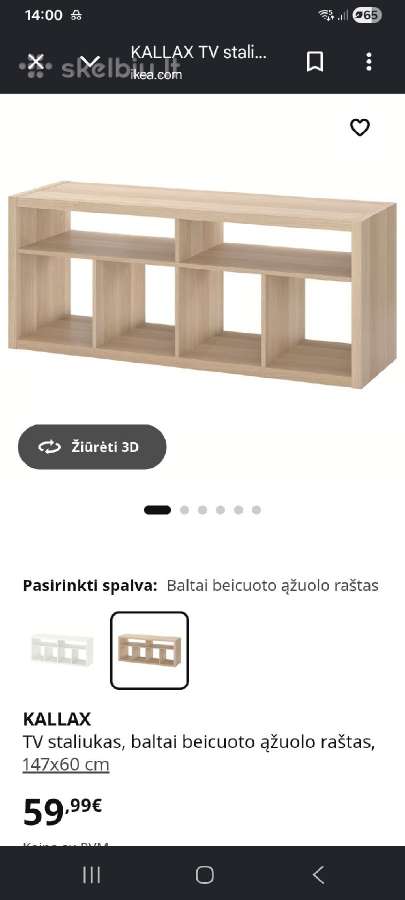 Televizoriaus staliukas - nuotraukos Nr. 4