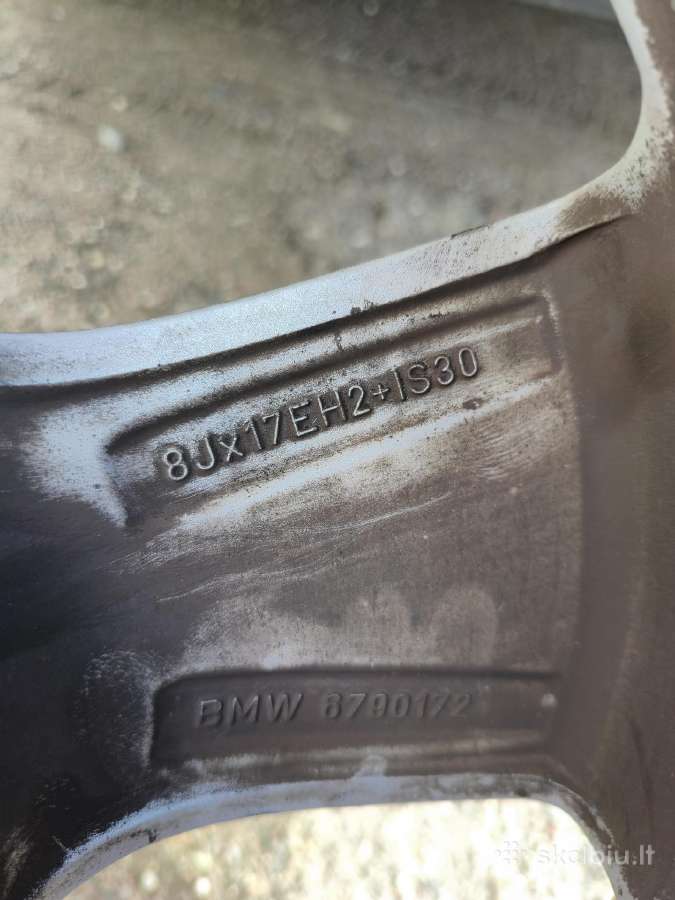 Keli komplektai r17 bmw su gerom padangom - nuotraukos Nr. 7