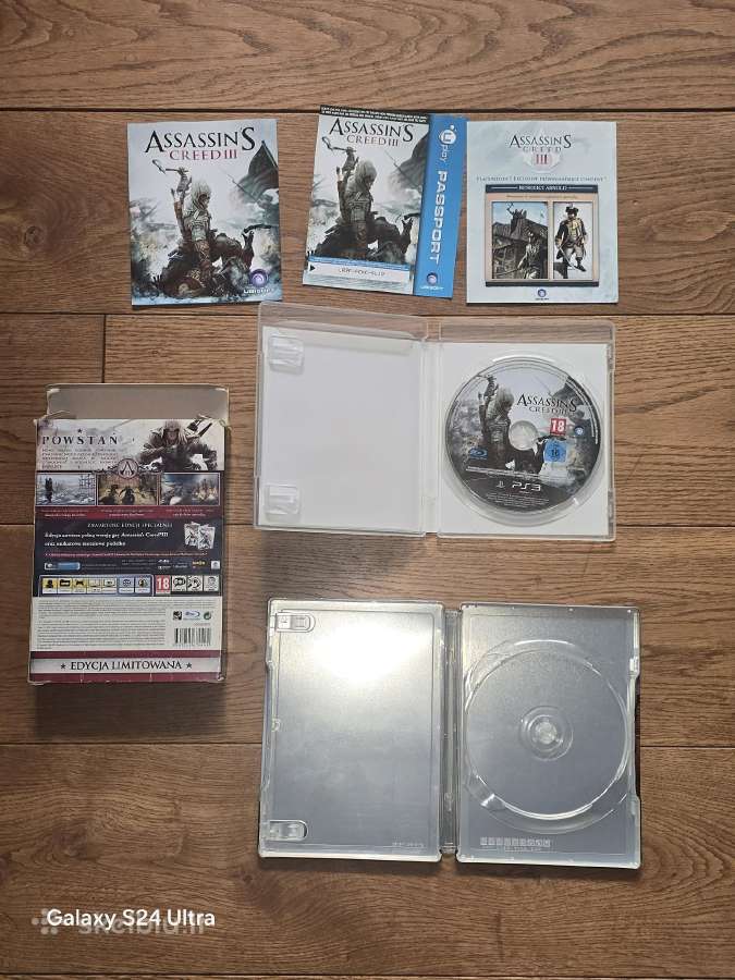 Assassin's creed 3 limited edition steelbook - nuotraukos Nr. 2