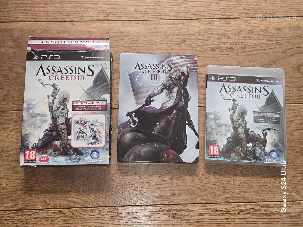 Assassin's creed 3 limited edition steelbook - nuotraukos Nr. 4