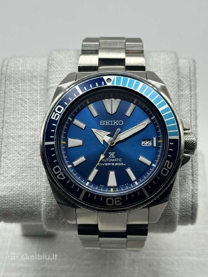 Seiko Prospex Samurai 'Blue Lagoon' Srpb09k1 - nuotraukos Nr. 2