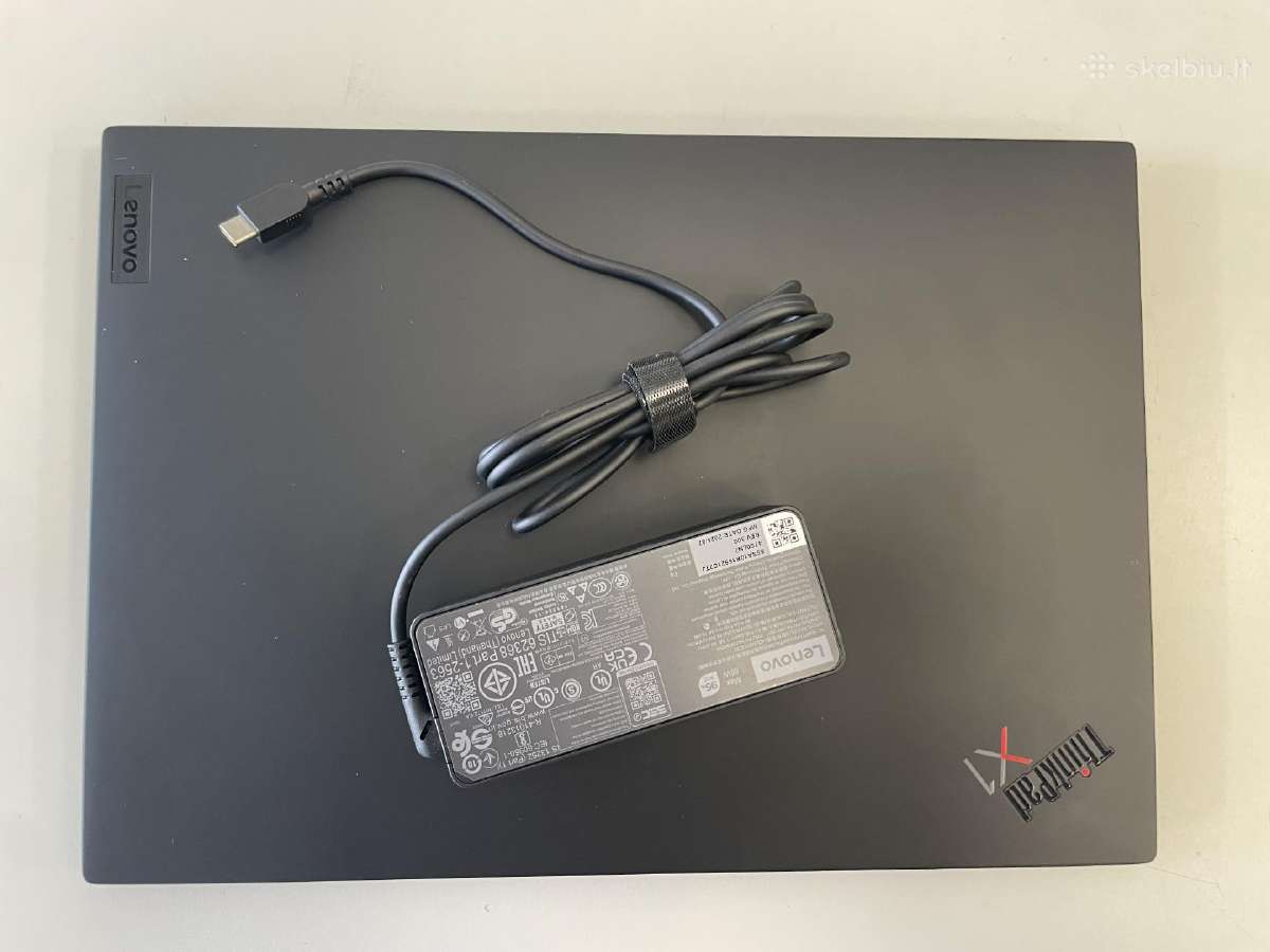 Lenovo Thinkpad X1 Carbon Gen9 i7-1185g7 16 GB 512 - nuotraukos Nr. 3