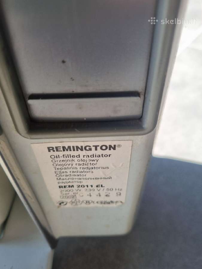 Elekrinis termostatinis tepalinis šildytuvas - nuotraukos Nr. 3
