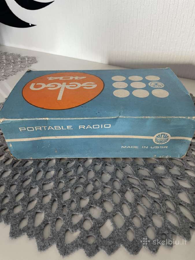 Vintažinis radijas Selga 404(1973-78m.) - nuotraukos Nr. 7