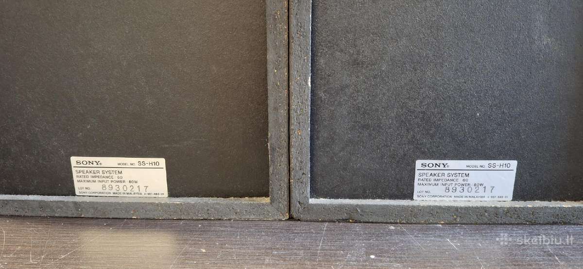Koloneles Sony 30€ - nuotraukos Nr. 5