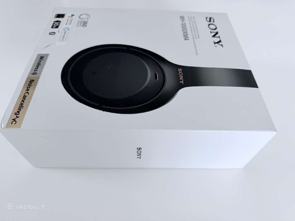Mažai naudotos Sony Wh-1000xm4 - nuotraukos Nr. 10