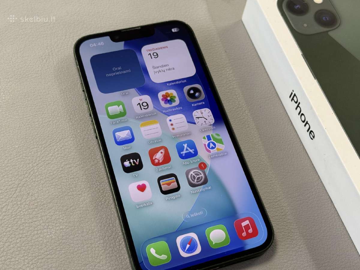 iPhone 13 128gb - nuotraukos Nr. 9