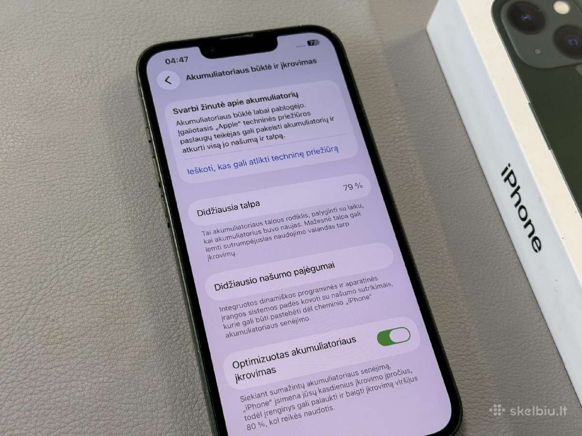 iPhone 13 128gb - nuotraukos Nr. 10
