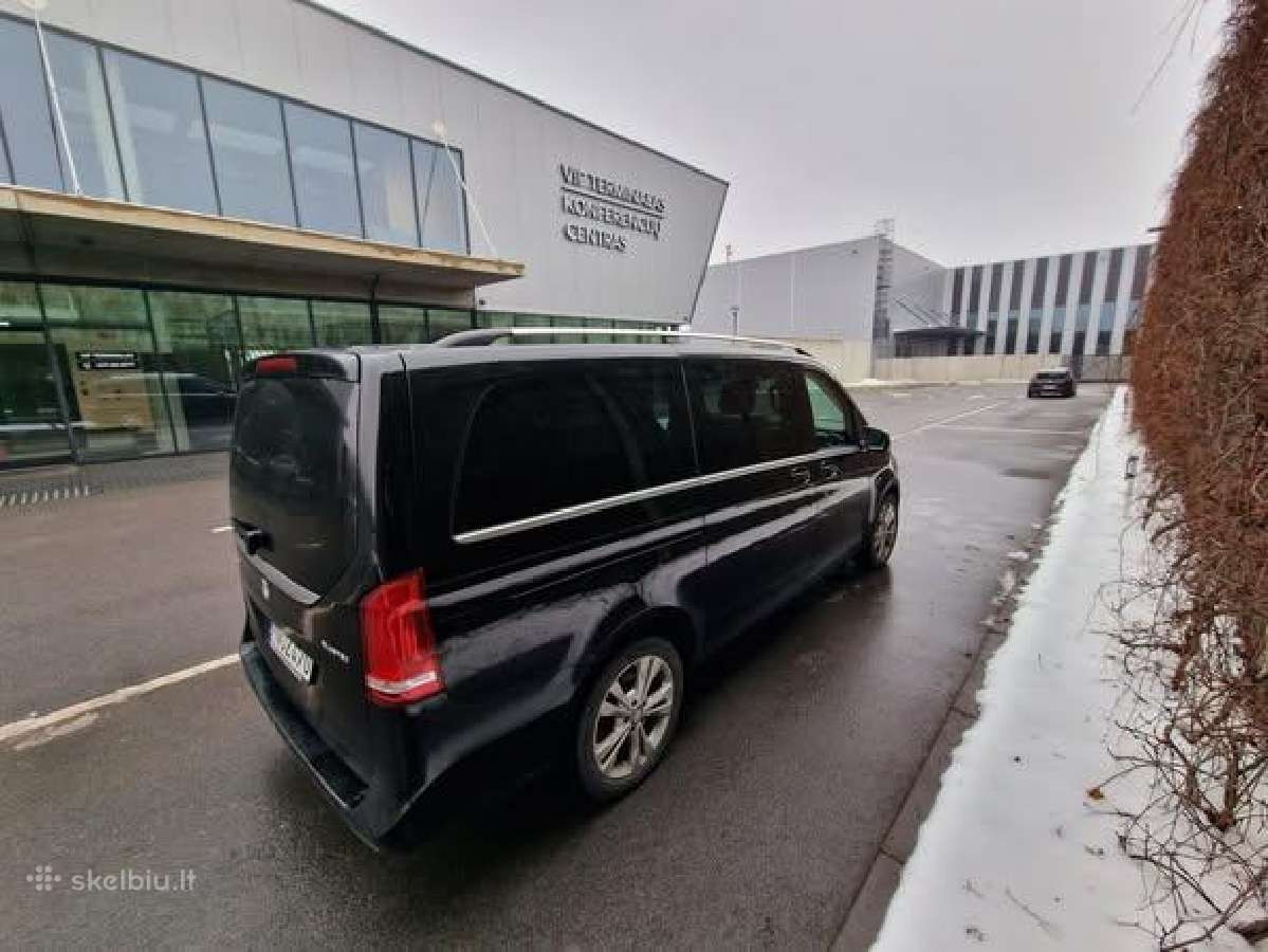 Mercedes V-class nuoma su asmeniniu vairuotoju - nuotraukos Nr. 3