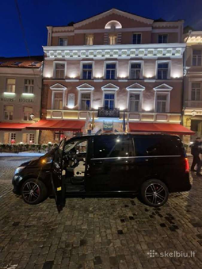Mercedes V-class nuoma su asmeniniu vairuotoju - nuotraukos Nr. 4