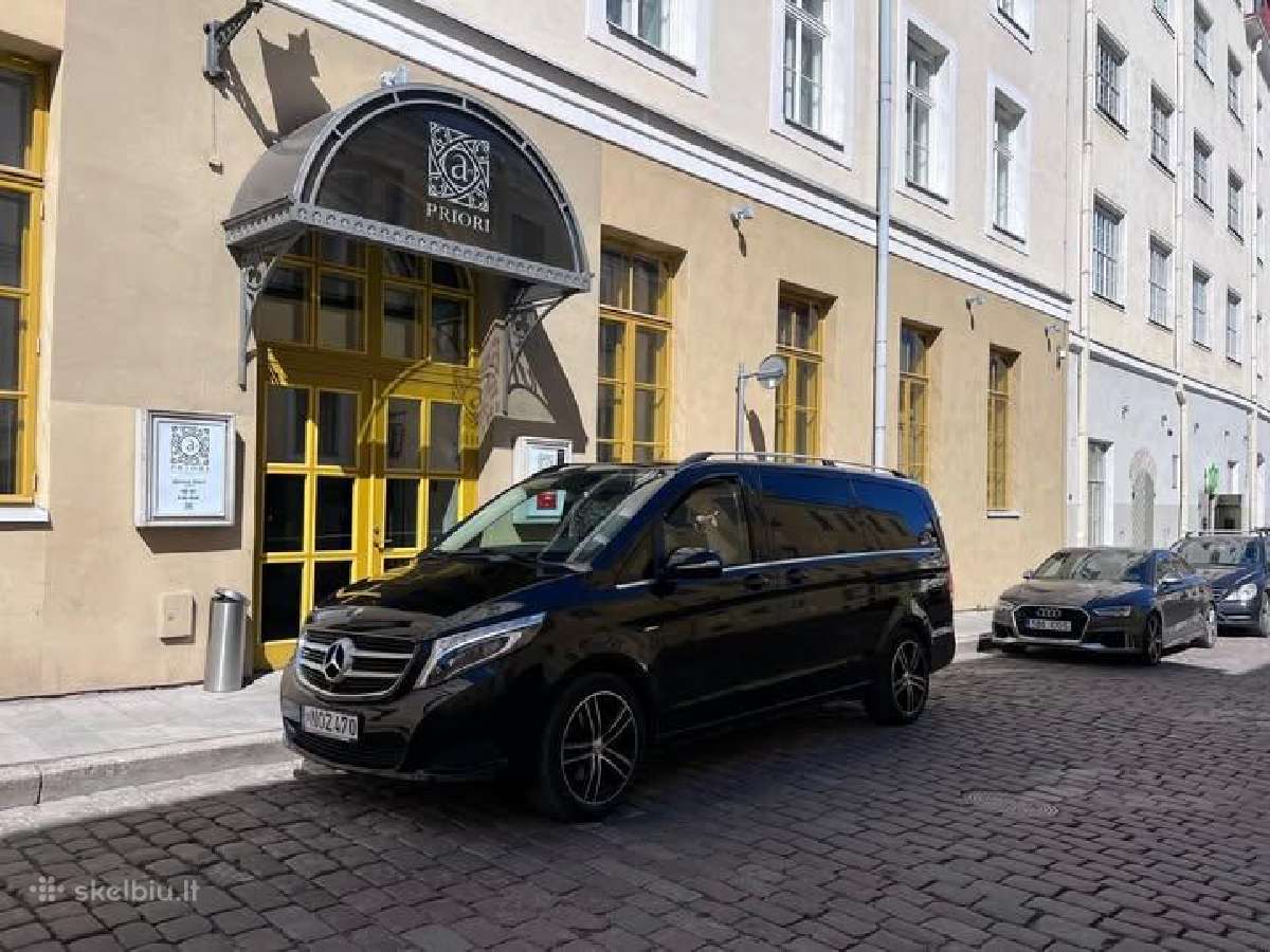 Mercedes V-class nuoma su asmeniniu vairuotoju - nuotraukos Nr. 5