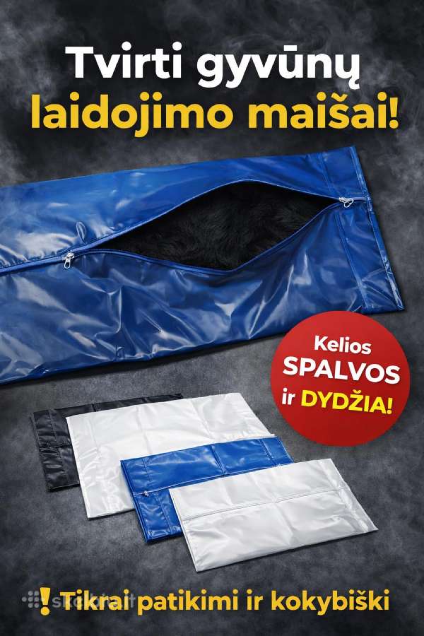 Gyvūnų transportavimo/laidojimo maišai - nuotraukos Nr. 5