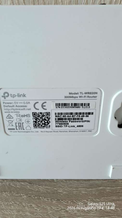 Tp-link Tl-wr820n - nuotraukos Nr. 2