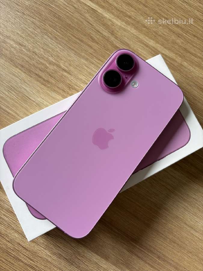 Naudotas iPhone 16 128gb - nuotraukos Nr. 2