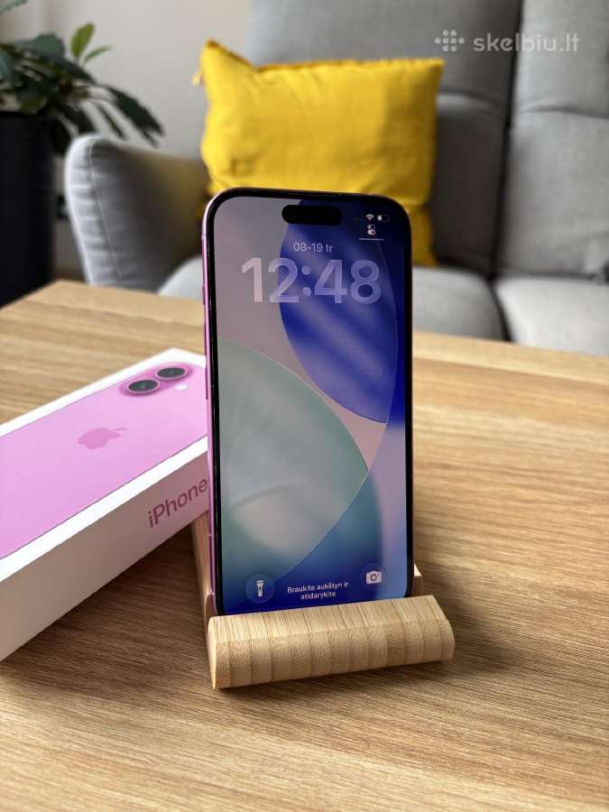 Naudotas iPhone 16 128gb - nuotraukos Nr. 3