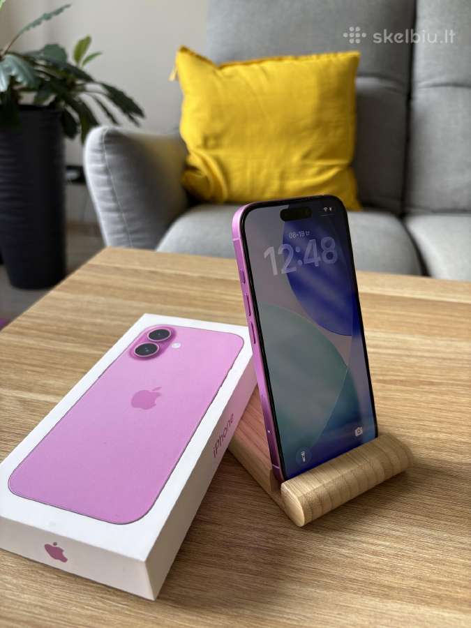Naudotas iPhone 16 128gb - nuotraukos Nr. 4
