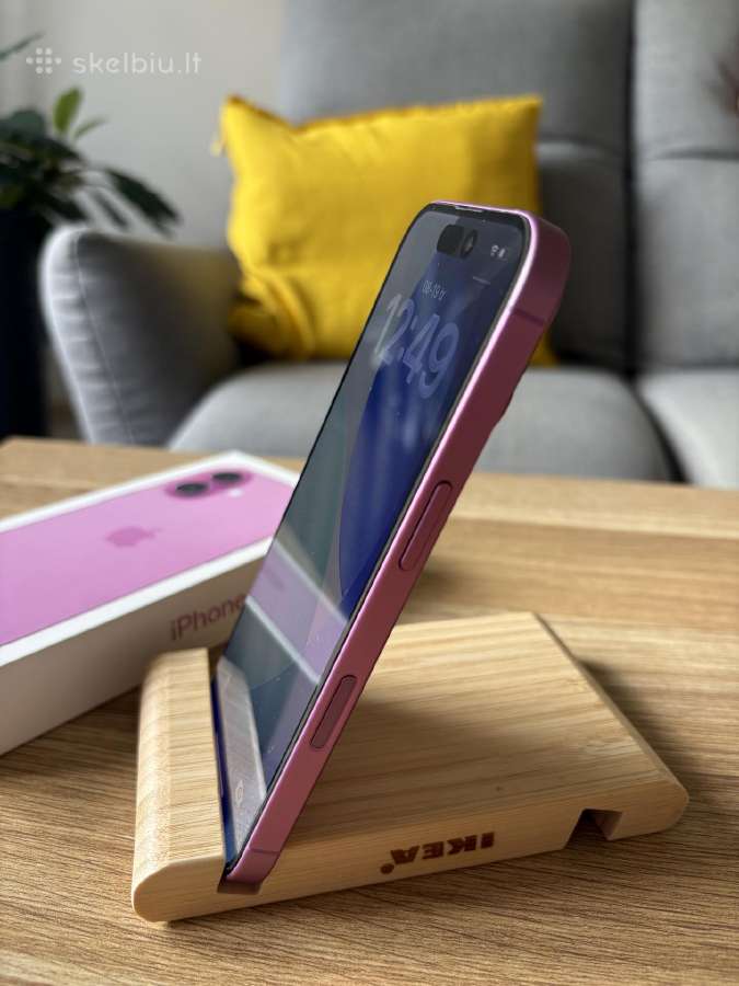 Naudotas iPhone 16 128gb - nuotraukos Nr. 8