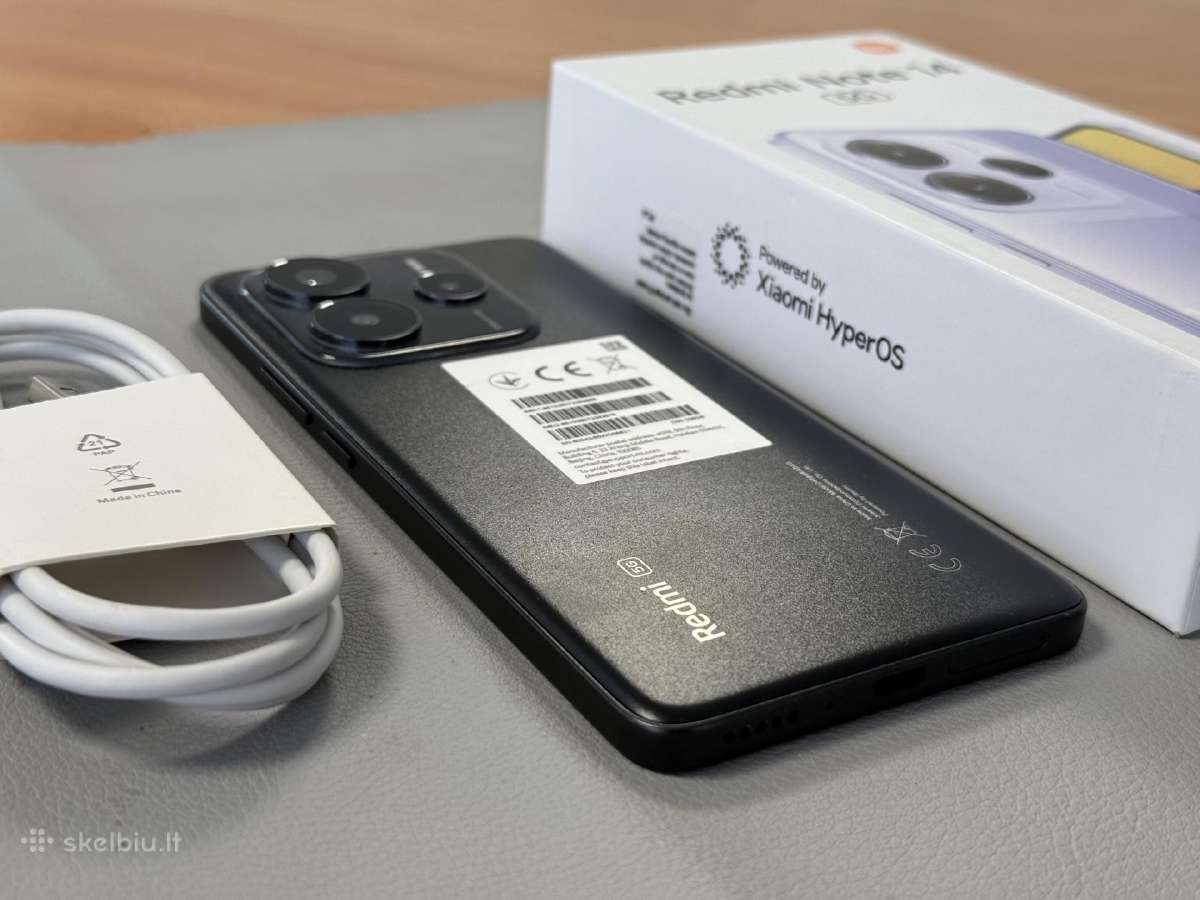 Xiaomi Redmi Note 14 5G 256gb - nuotraukos Nr. 2
