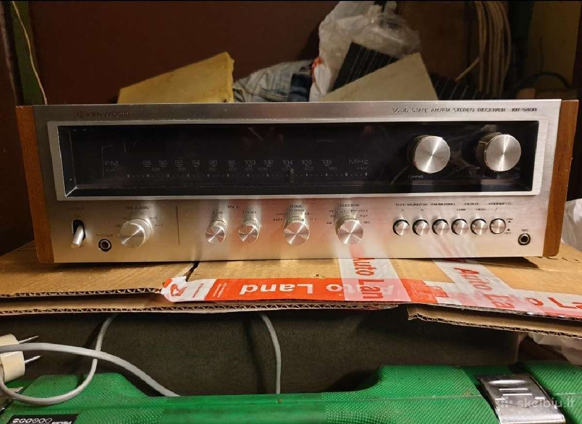 Kenwood Kr - 5400 , 4 channel - nuotraukos Nr. 7