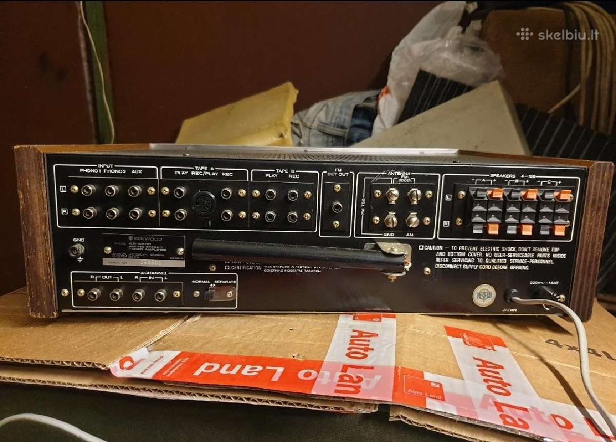Kenwood Kr - 5400 , 4 channel - nuotraukos Nr. 10