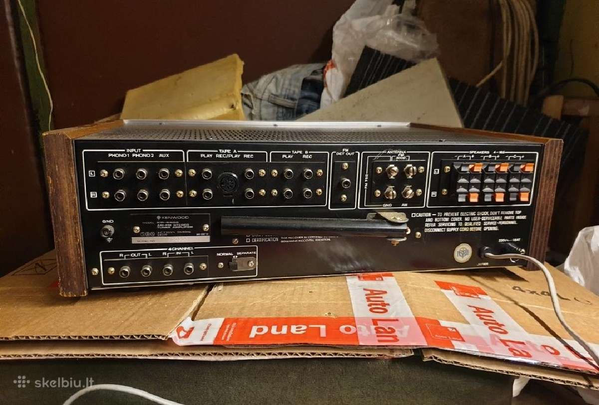 Kenwood Kr - 5400 , 4 channel - nuotraukos Nr. 11