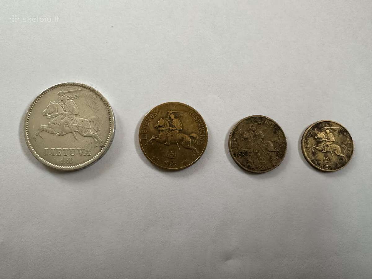 Monetos 1925 1936 - nuotraukos Nr. 2