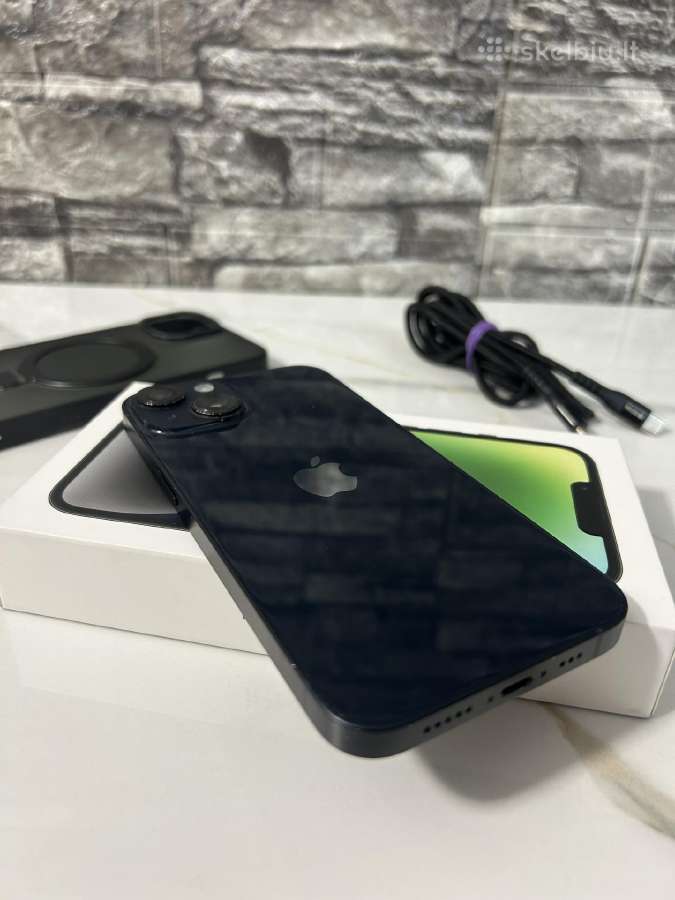 iPhone 14 128gb 83% Black - nuotraukos Nr. 4