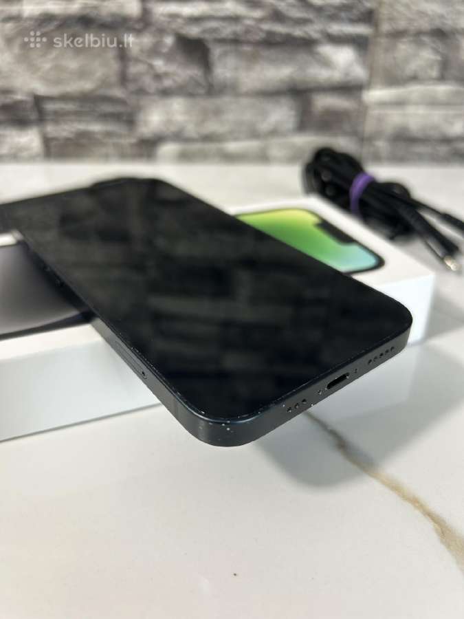 iPhone 14 128gb 83% Black - nuotraukos Nr. 13