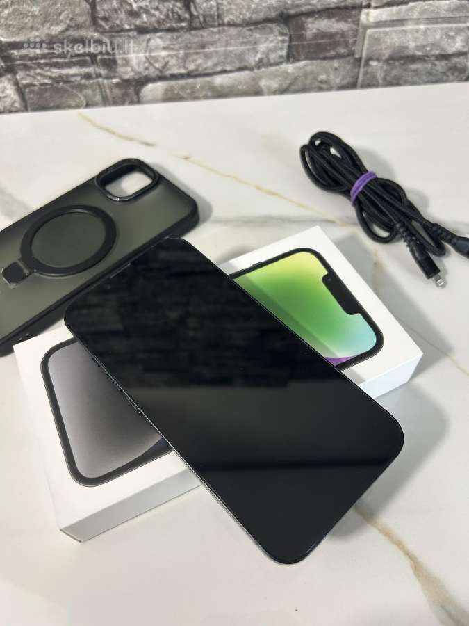 iPhone 14 128gb 83% Black - nuotraukos Nr. 11