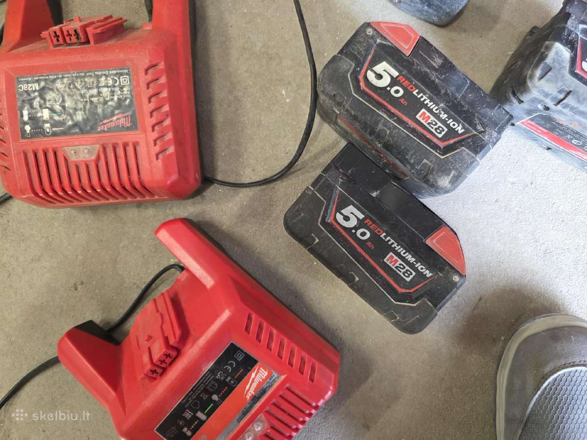 Parduodamas Milwaukee M28 Fuel Chpx – 28 V - nuotraukos Nr. 5