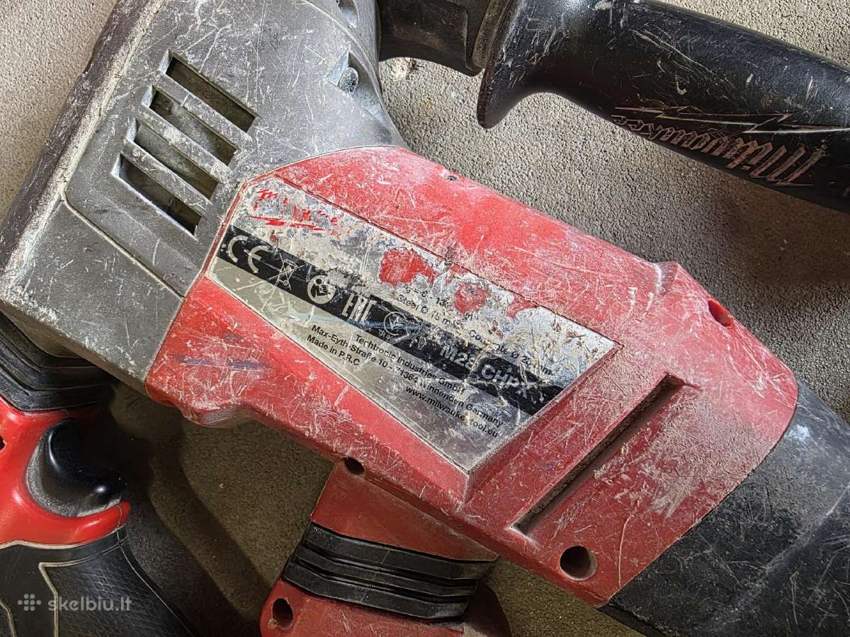 Parduodamas Milwaukee M28 Fuel Chpx – 28 V - nuotraukos Nr. 7