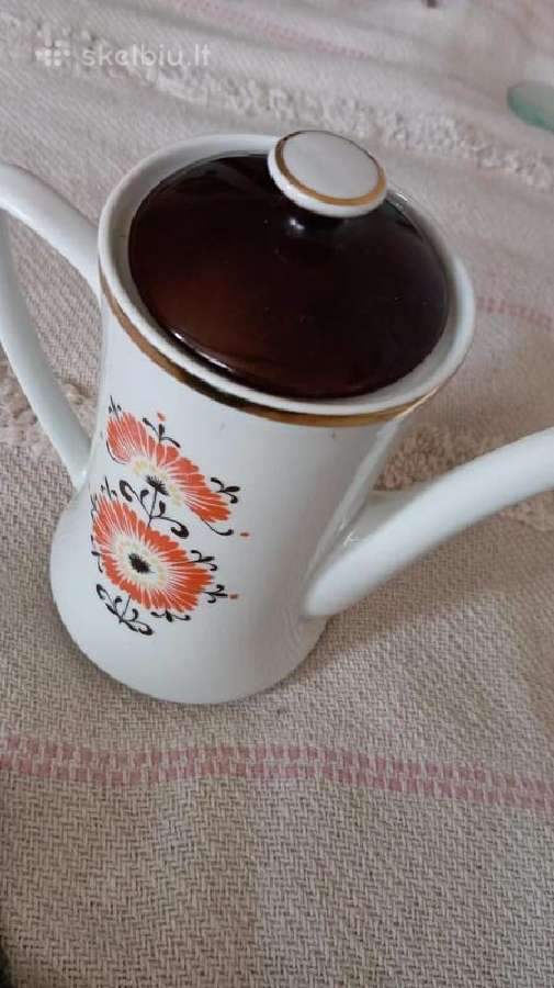 Vintažinio porceliano rinkinys dėžėje (4 vnt.) - nuotraukos Nr. 7