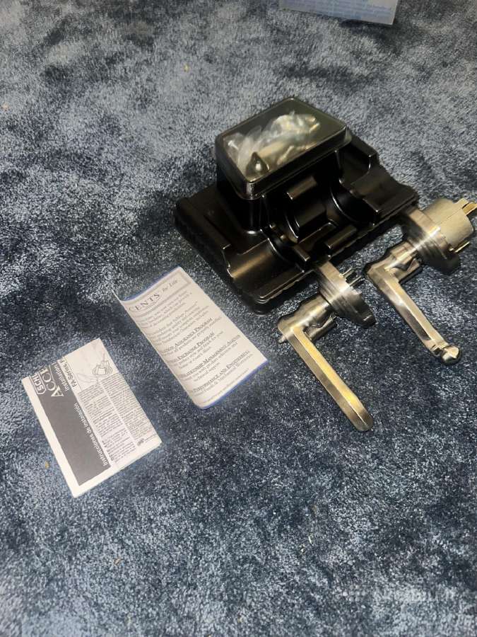 Nauja Schlage Accents Fa51 Clt 619 durų rankena su - nuotraukos Nr. 3