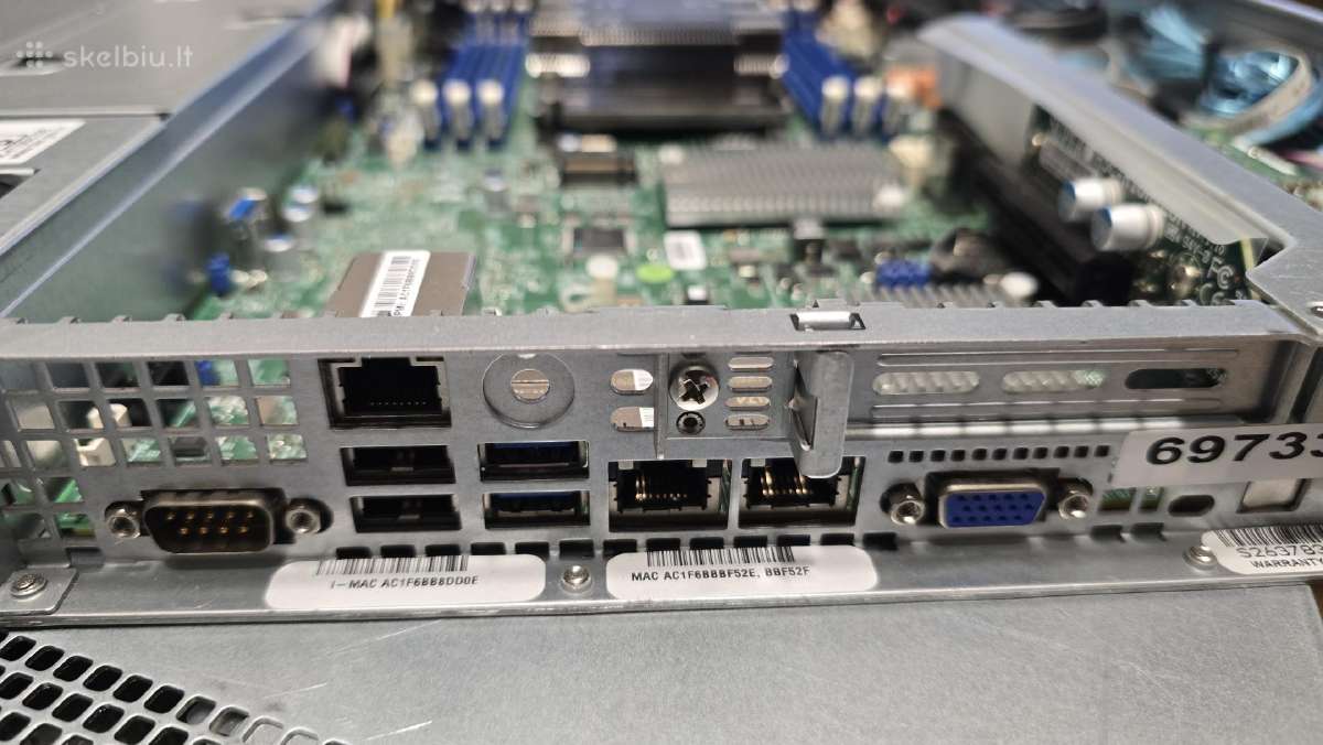 Supermicro Superserver Sys-1019p-wtr 1u 10 Sff - nuotraukos Nr. 8