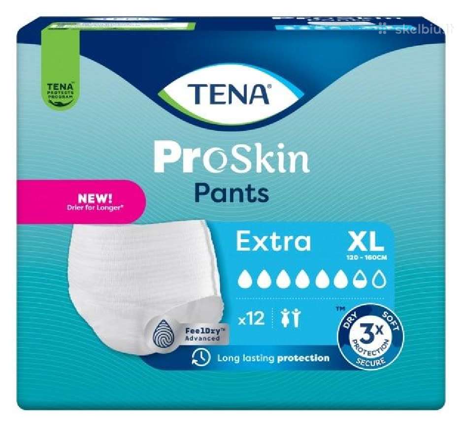 Sauskelnės - kelnaitės Tena Pants M L XL dydis - nuotraukos Nr. 12