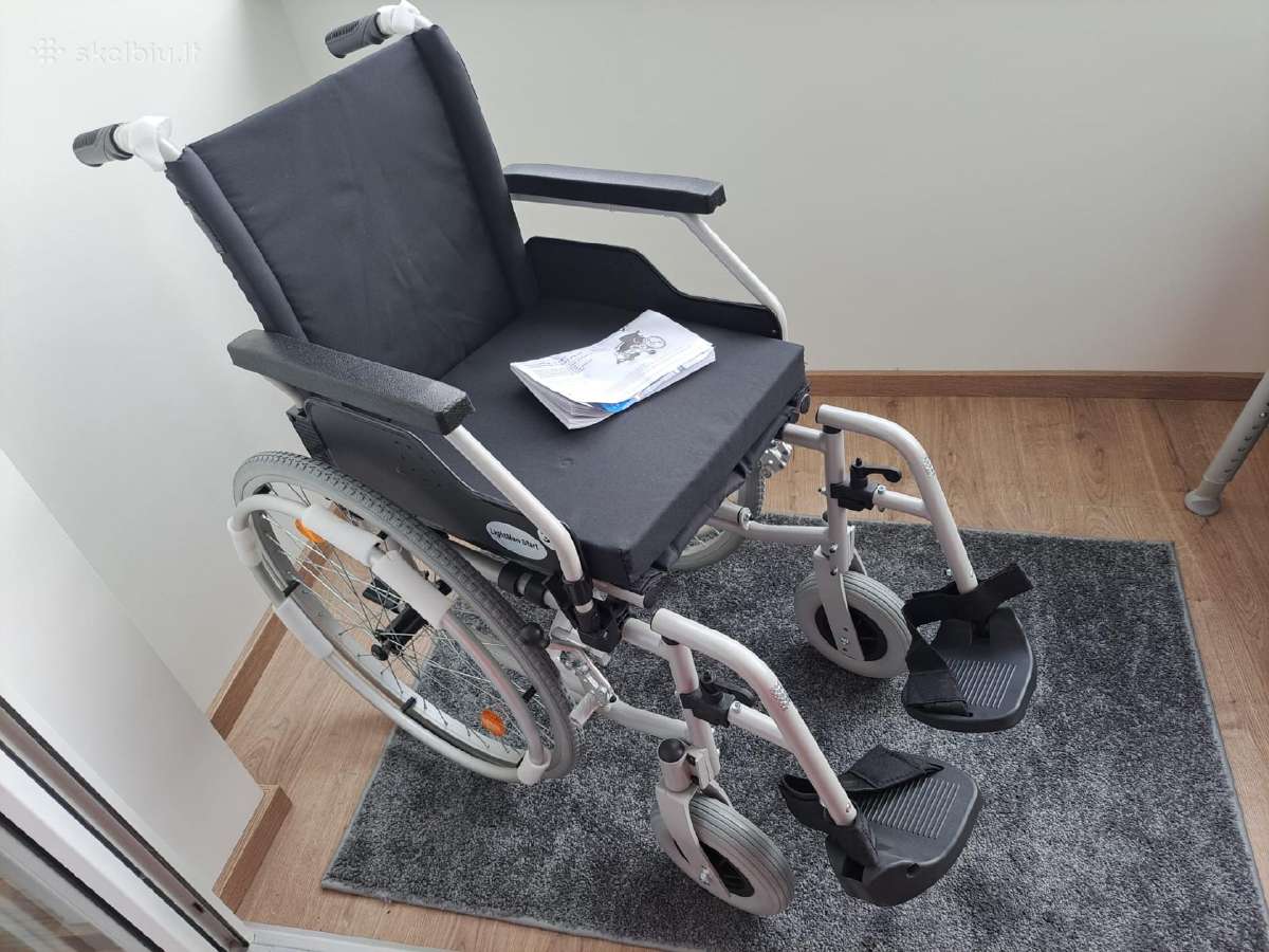 Neįgaliojo vežimėlis Lightman Start, dydis 39 cm - nuotraukos Nr. 8