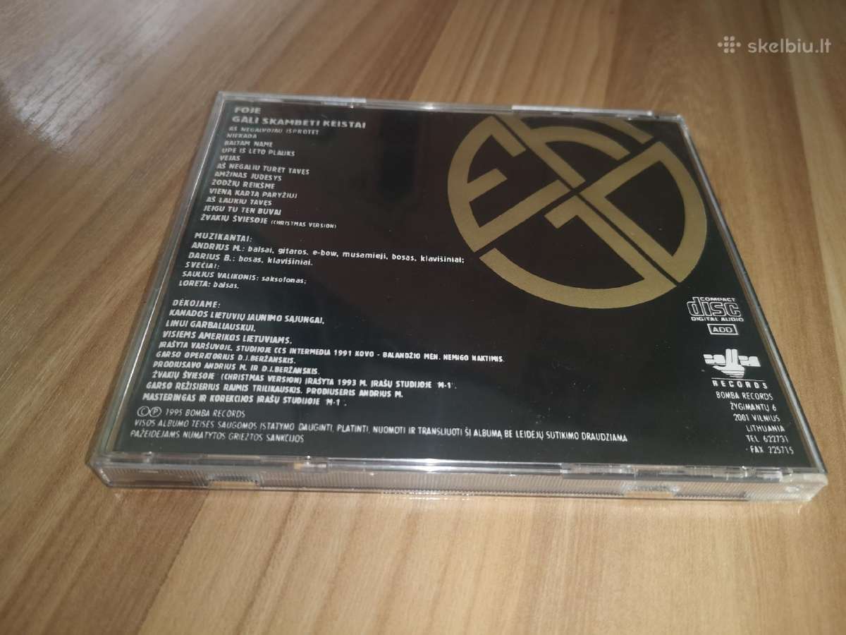 Foje Gali Skambėti Keistai CD - nuotraukos Nr. 3