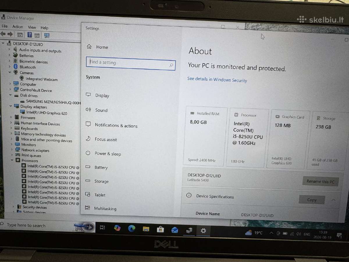 Dell Latitude 5400 - nuotraukos Nr. 4