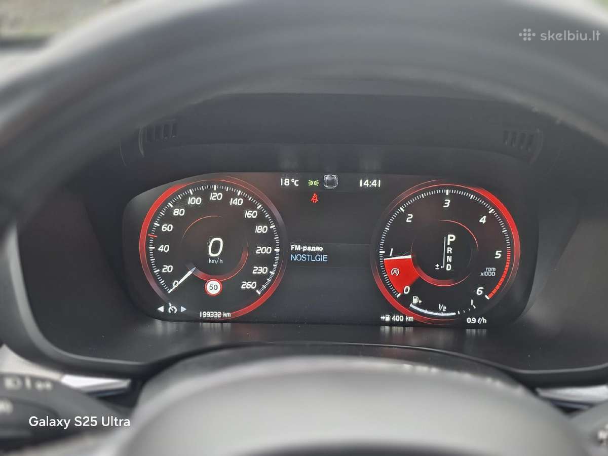Volvo XC60 R-design 44,2018 m., 199 500 km - nuotraukos Nr. 13