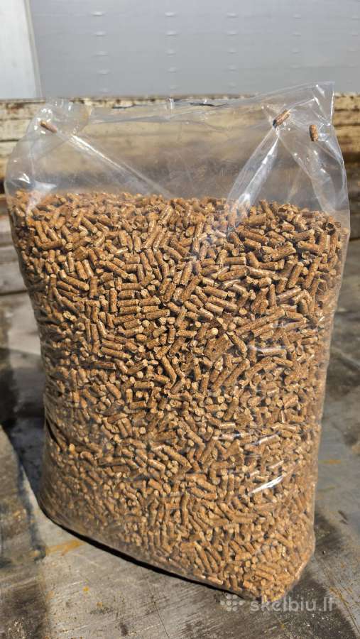 Medienos granulės 6mm 975kg - nuotraukos Nr. 10