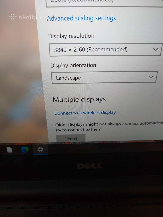 Xps 9550 i7-6700hq/16/4k/15" - nuotraukos Nr. 6
